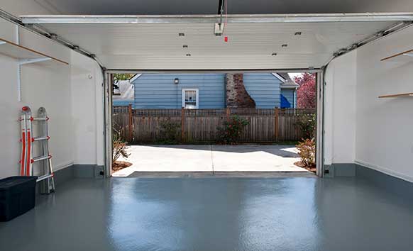 Typical Polished Concrete Garage in Auckland Takapuna