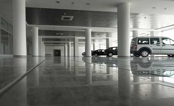 Commercial Garage Flooring Resurface Contractor Team